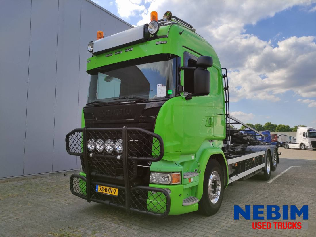 Scania R560 V8 6x2 Retarder - NCH 20 ton cable system - Konteineru vedējs/ Kravas automašīna ar noņemamā virsbūve: foto 1 Scania R560 V8 6x2 Retarder - NCH 20 ton cable system - Konteineru vedējs/ Kravas automašīna ar noņemamā virsbūve: foto 1