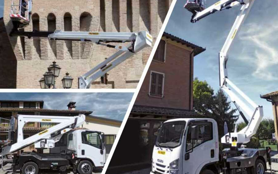 Palfinger P240 AXE (ISUZU M1) - Autopacēlājs: foto 4 Palfinger P240 AXE (ISUZU M1) - Autopacēlājs: foto 4