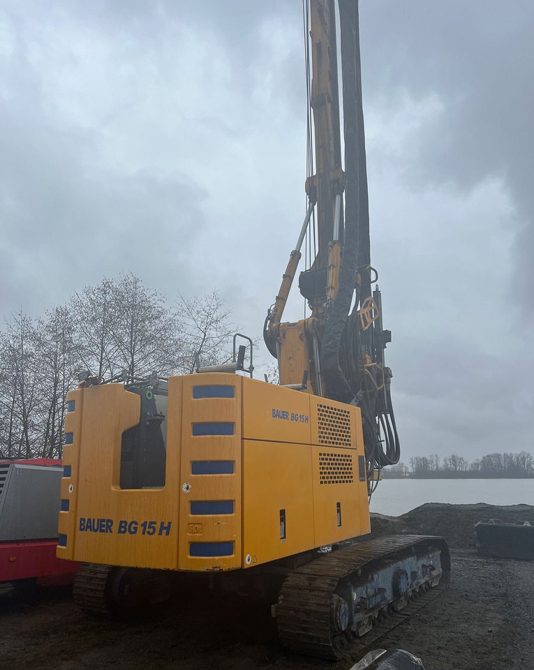 Bauer BG 15H - Pāļu dzinējs: foto 4 Bauer BG 15H - Pāļu dzinējs: foto 4