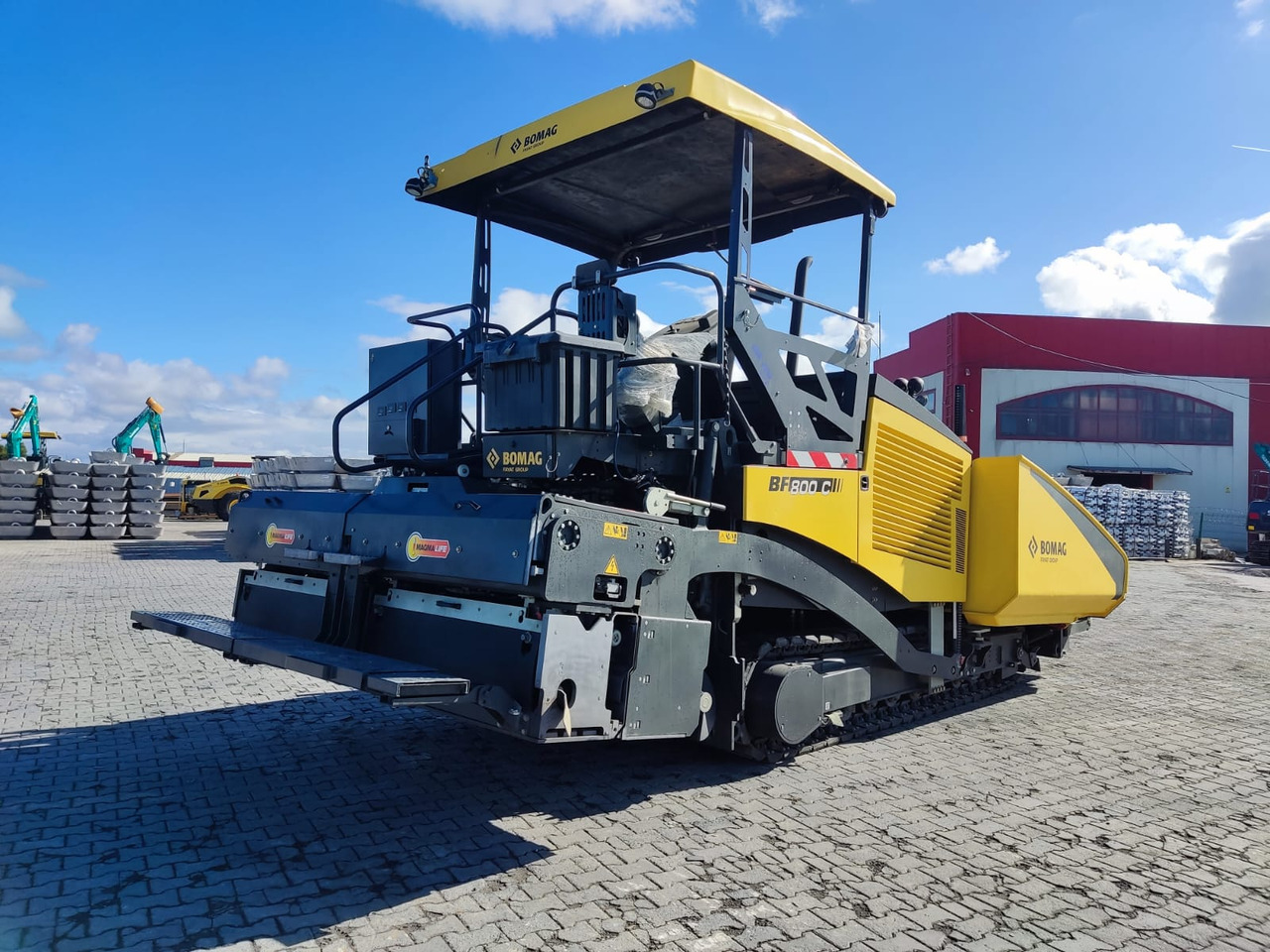 Bomag BF800C - Asfalta klājējs: foto 4 Bomag BF800C - Asfalta klājējs: foto 4