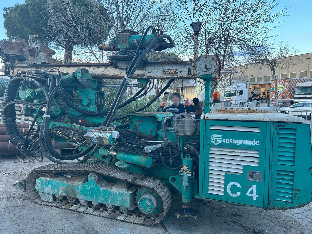 Casagrande C4 - Pāļu dzinējs: foto 4 Casagrande C4 - Pāļu dzinējs: foto 4