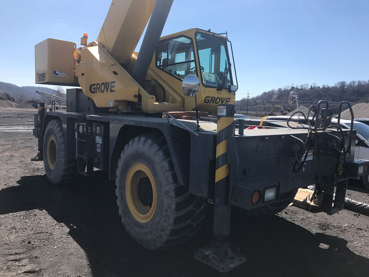 Grove RT535E - Celtnis nelīdzenām virsmām: foto 4 Grove RT535E - Celtnis nelīdzenām virsmām: foto 4