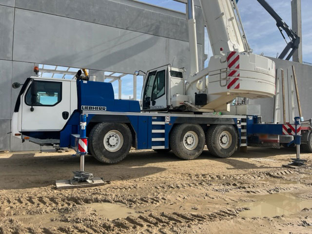 Liebherr LTM 1060-3.1 - Torņa celtnis: foto 2 Liebherr LTM 1060-3.1 - Torņa celtnis: foto 2