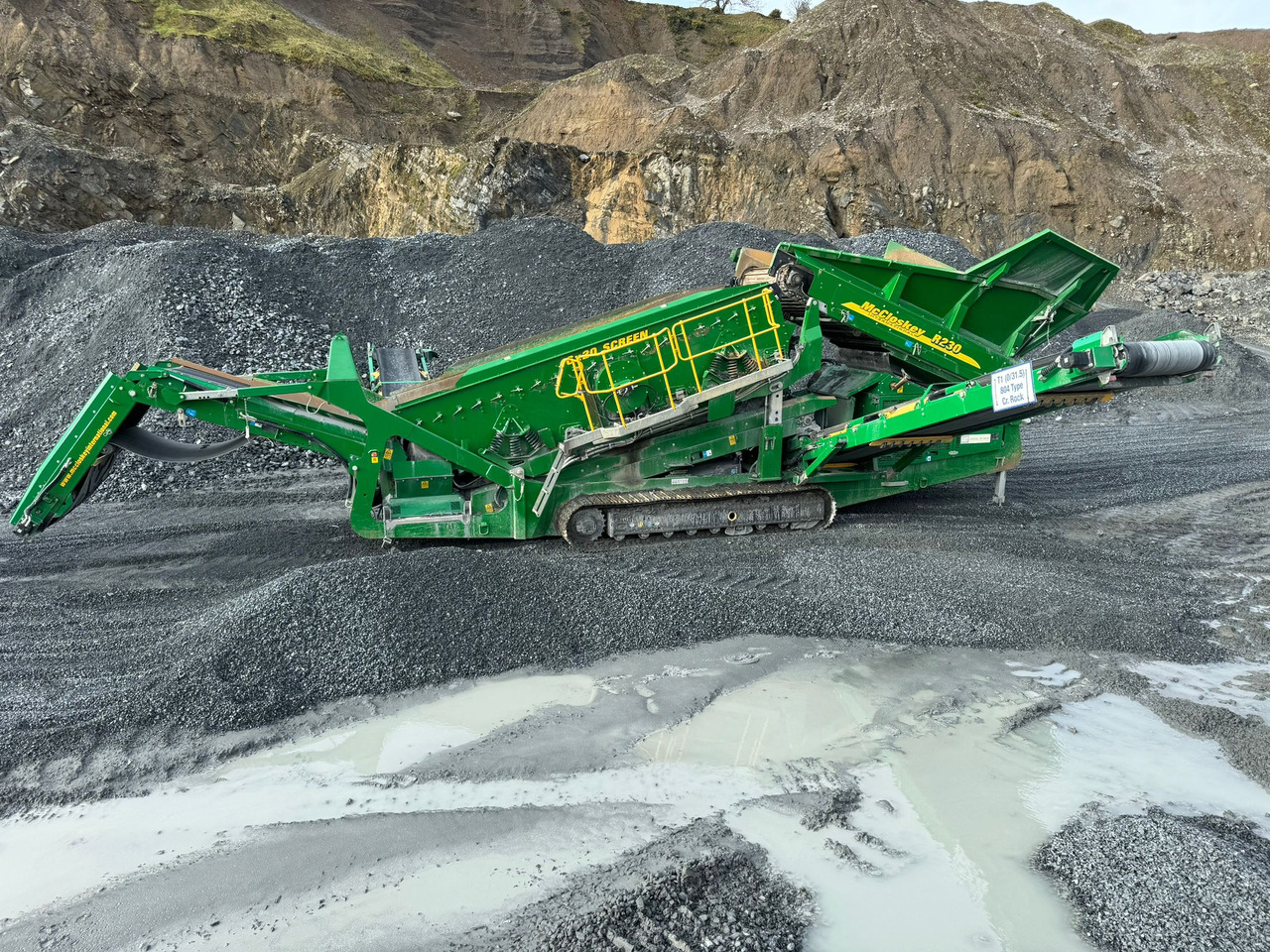 McCloskey R230 - Sijātājs: foto 2 McCloskey R230 - Sijātājs: foto 2