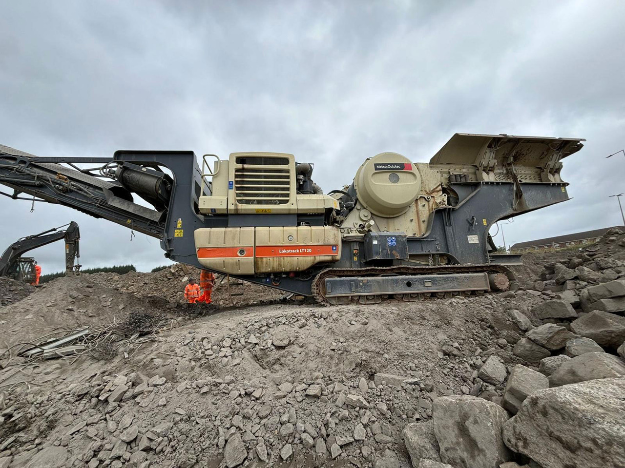 Metso LT120 - Žokļu drupinātājs: foto 1 Metso LT120 - Žokļu drupinātājs: foto 1