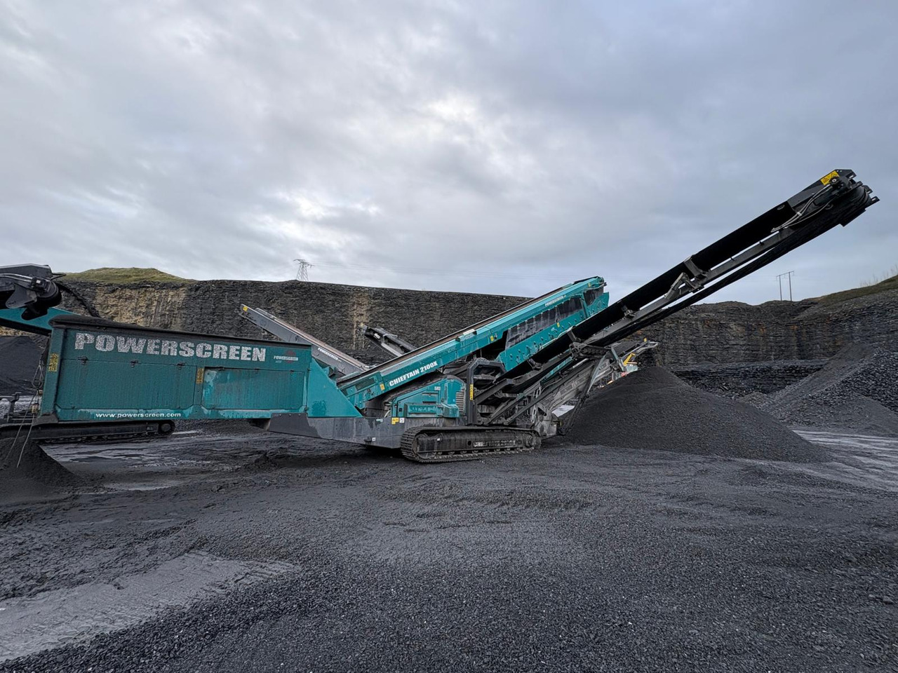 Powerscreen Chieftain 2100x - Sijātājs: foto 5 Powerscreen Chieftain 2100x - Sijātājs: foto 5