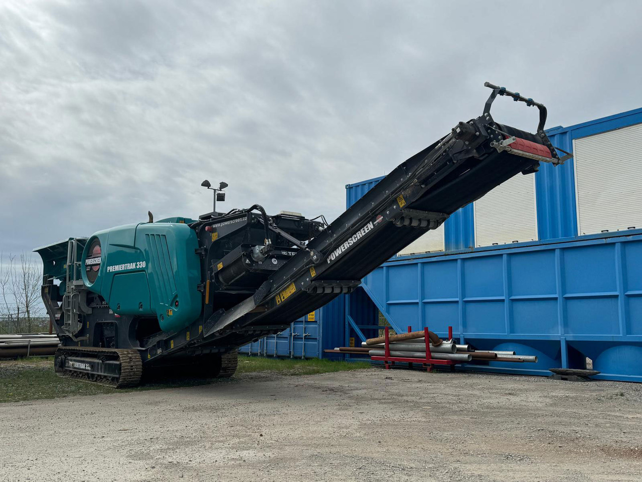 Powerscreen Premiertrak 330 - Žokļu drupinātājs: foto 3 Powerscreen Premiertrak 330 - Žokļu drupinātājs: foto 3