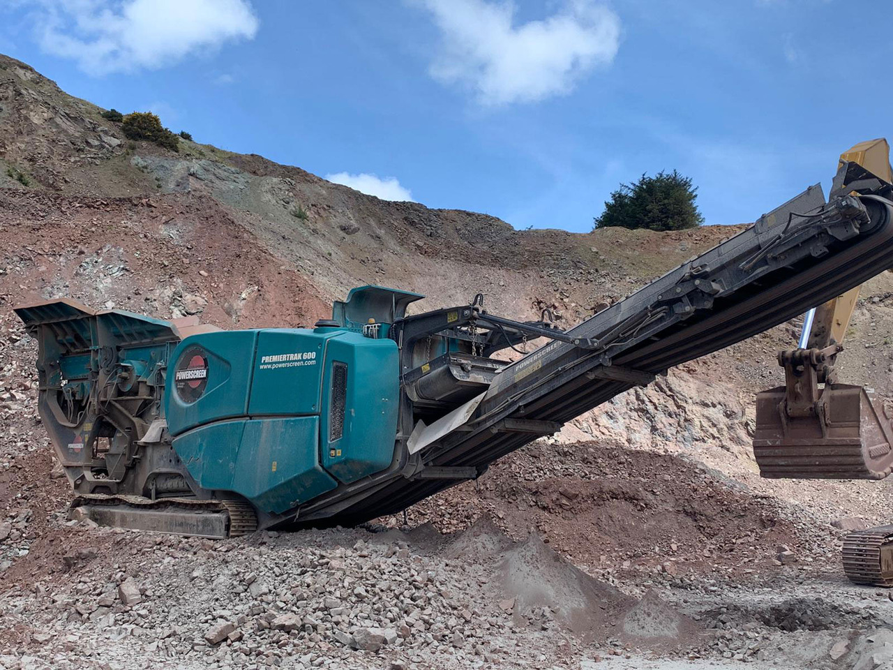 Powerscreen Premiertrak 600XL - Žokļu drupinātājs: foto 1 Powerscreen Premiertrak 600XL - Žokļu drupinātājs: foto 1