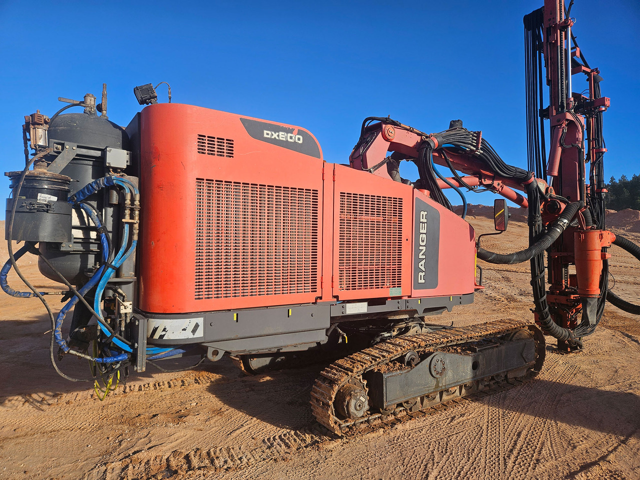Sandvik DX800 - Urbšanas mašīna: foto 4 Sandvik DX800 - Urbšanas mašīna: foto 4