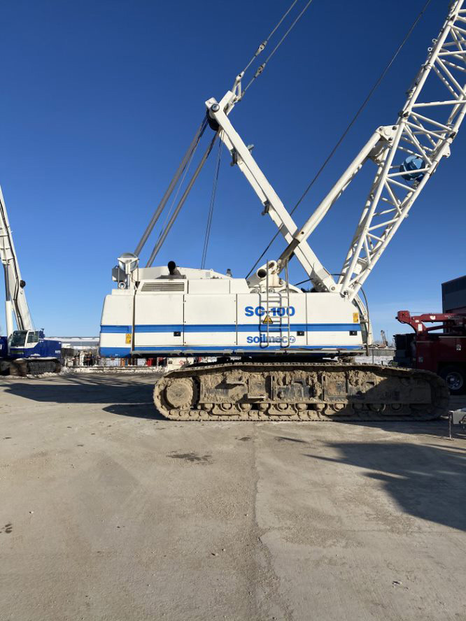 Soilmec SC100 - Kāpurķēžu celtnis: foto 2 Soilmec SC100 - Kāpurķēžu celtnis: foto 2