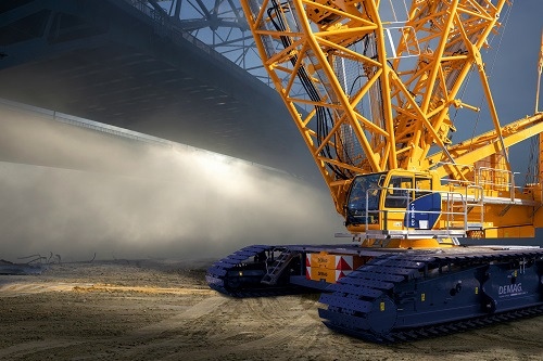 Terex Demag CC 2800-1 - Kāpurķēžu celtnis: foto 1 Terex Demag CC 2800-1 - Kāpurķēžu celtnis: foto 1