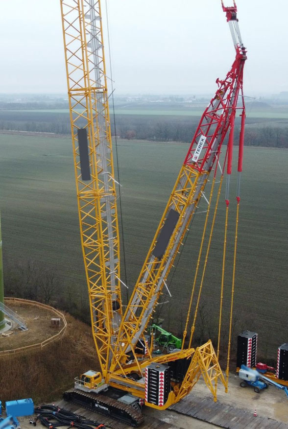 Terex Demag CC 3800-1 - Kāpurķēžu celtnis: foto 4 Terex Demag CC 3800-1 - Kāpurķēžu celtnis: foto 4