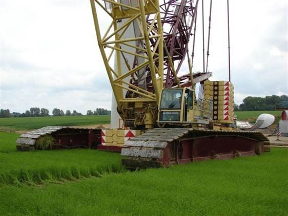 Terex Demag CC2800-1 - Kāpurķēžu celtnis: foto 1 Terex Demag CC2800-1 - Kāpurķēžu celtnis: foto 1