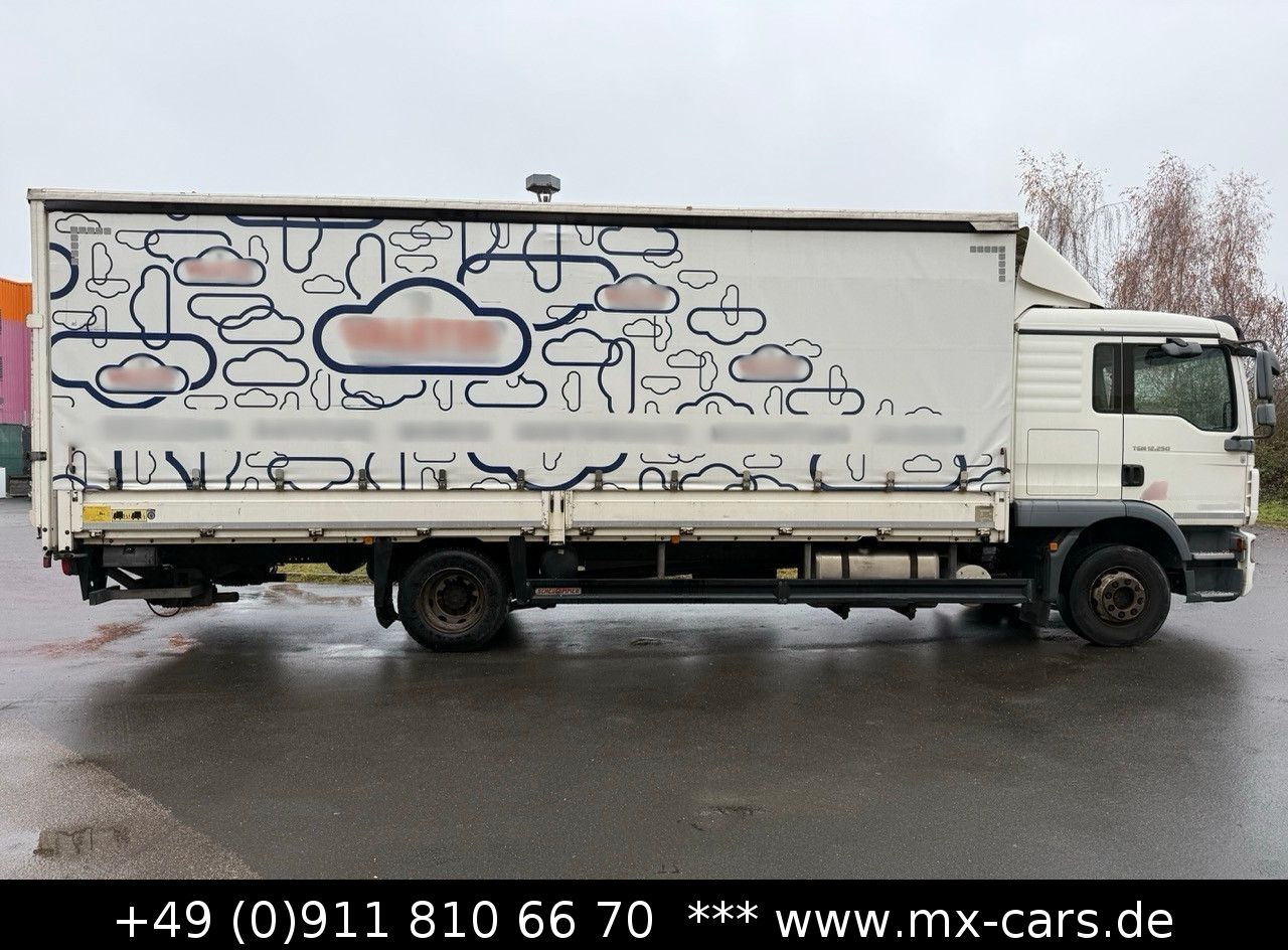 MAN TGM 12.250 Pritsche Plane LBW Schlafkabine Autom - Kravas automašīna ar tentu: foto 4 MAN TGM 12.250 Pritsche Plane LBW Schlafkabine Autom - Kravas automašīna ar tentu: foto 4