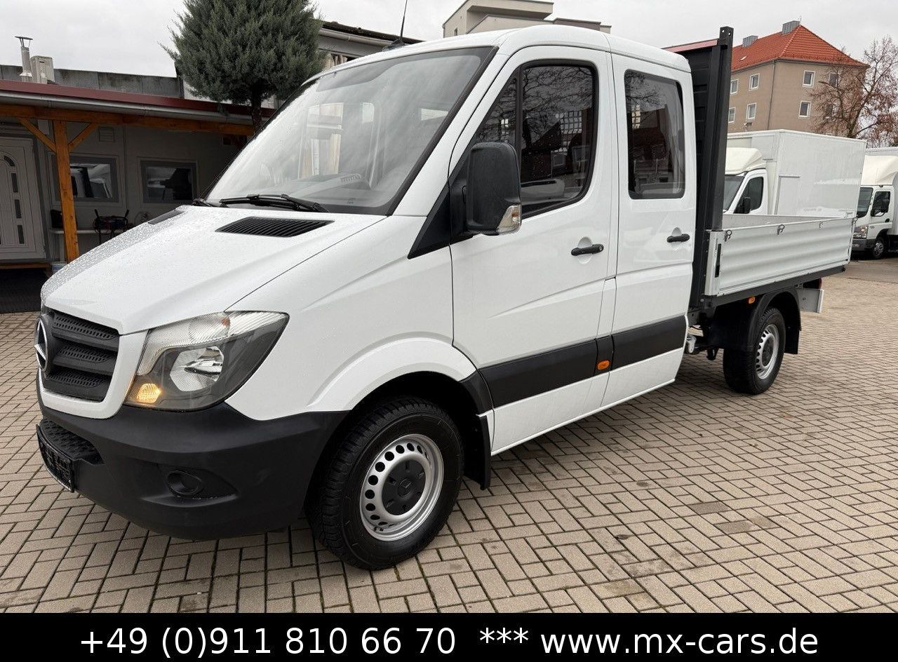 Mercedes-Benz Sprinter 314 CDi Doka Pritsche 6 Sitze Klima - Automašīna ar kravas platformu, Kravas-pasažieru furgons: foto 1 Mercedes-Benz Sprinter 314 CDi Doka Pritsche 6 Sitze Klima - Automašīna ar kravas platformu, Kravas-pasažieru furgons: foto 1