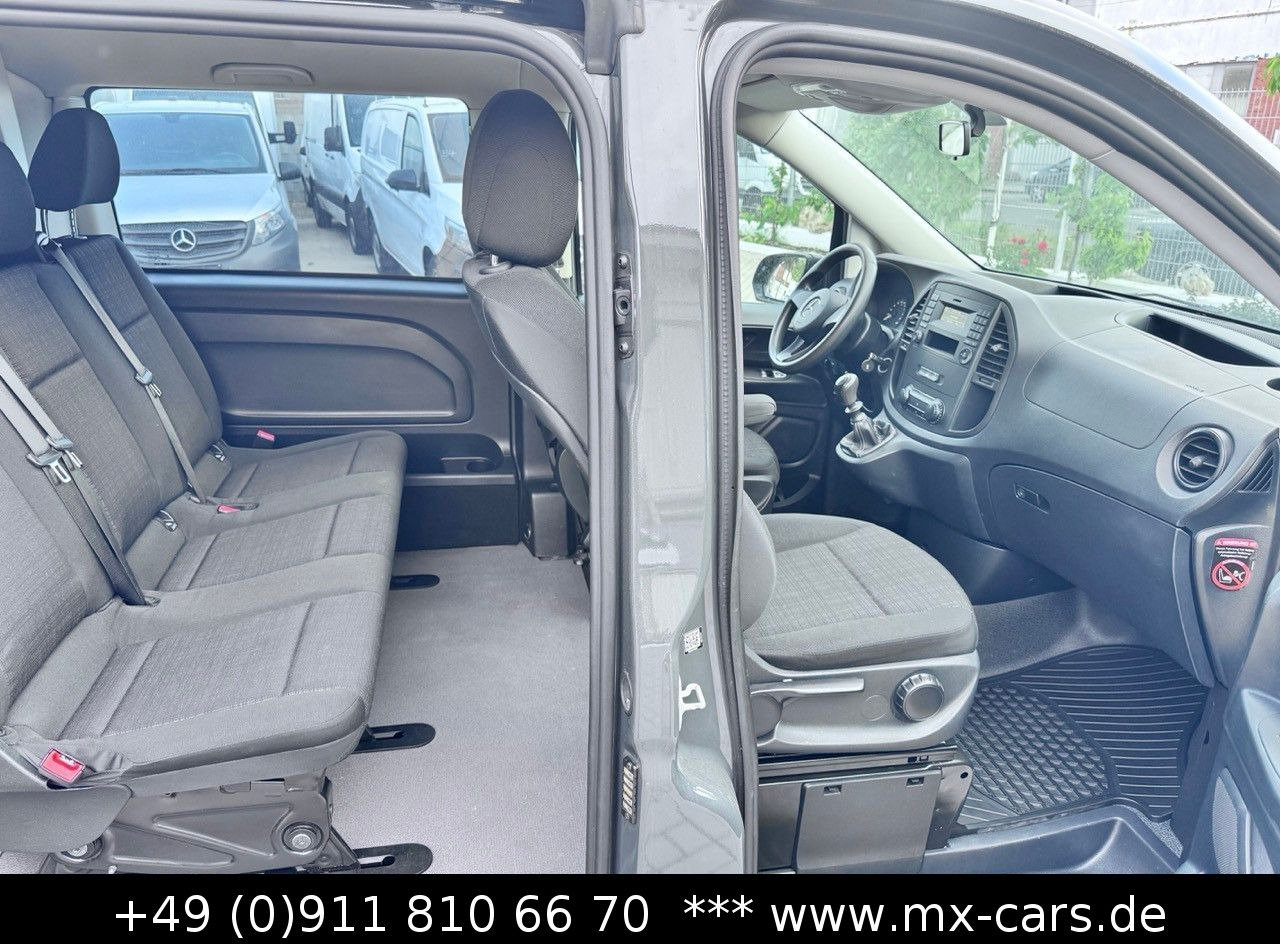 Mazs furgons Mercedes-Benz Vito 114 extralang Doka Mixto Klima AHK 5 Sitze: foto 18