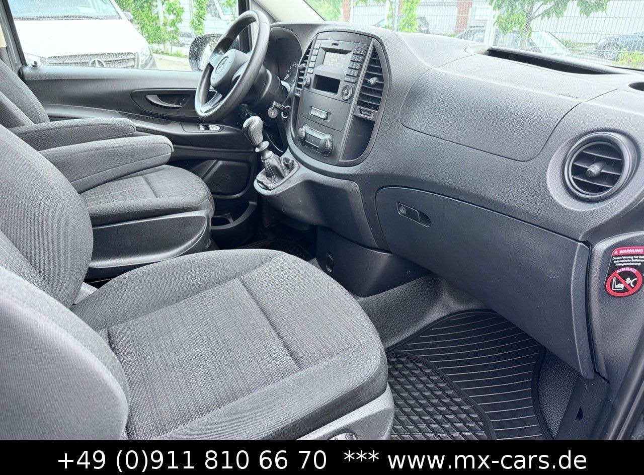 Mazs furgons Mercedes-Benz Vito 114 extralang Doka Mixto Klima AHK 5 Sitze: foto 16