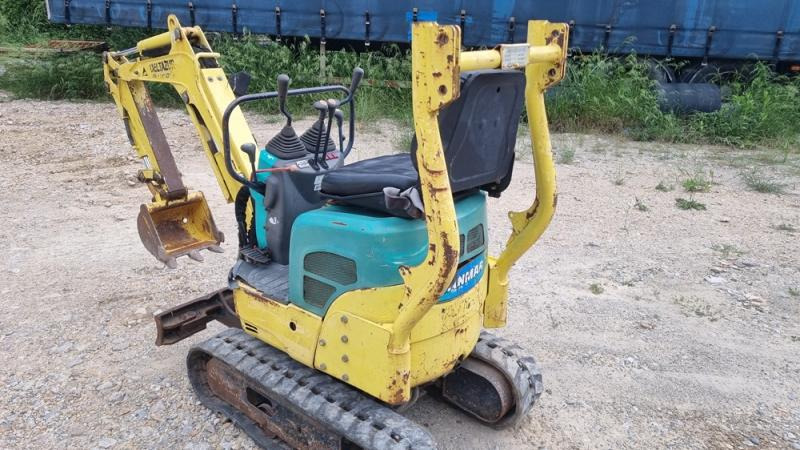 Yanmar SV08 - Mini-ekskavators: foto 2 Yanmar SV08 - Mini-ekskavators: foto 2