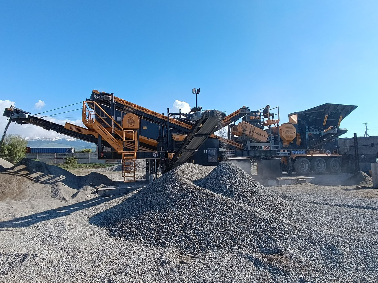 FABO JAW CRUSHER - Žokļu drupinātājs: foto 1 FABO JAW CRUSHER - Žokļu drupinātājs: foto 1