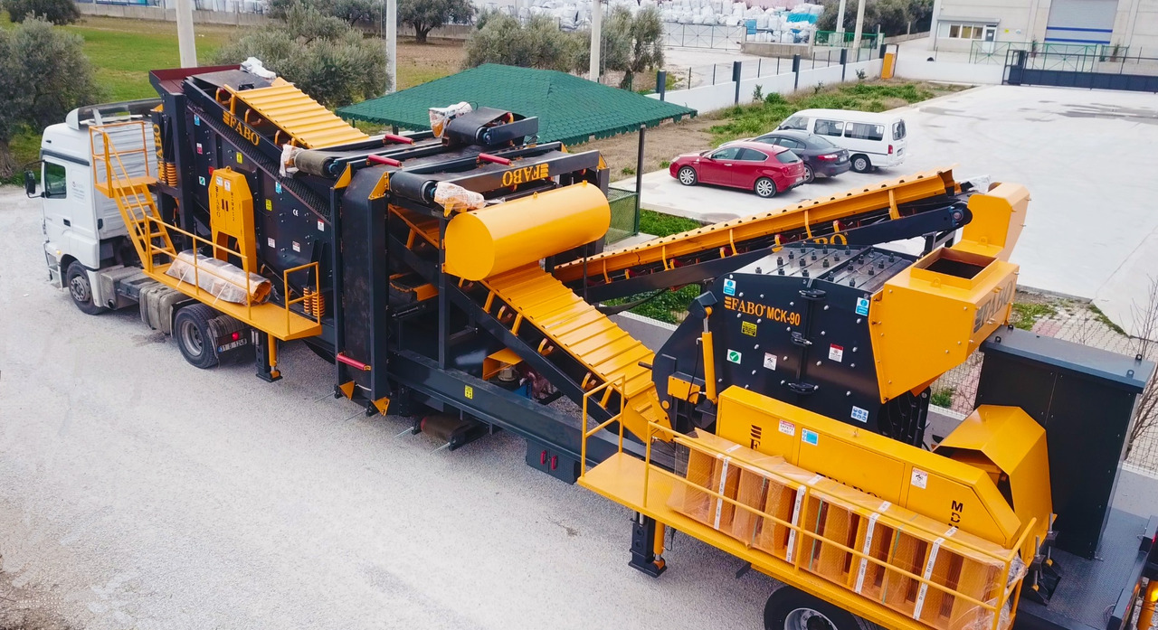 FABO Mobile crusher - Mobilais drupinātājs: foto 5 FABO Mobile crusher - Mobilais drupinātājs: foto 5