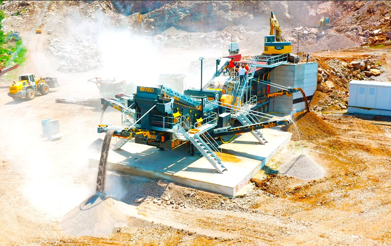FABO Mobile crusher - Mobilais drupinātājs: foto 4 FABO Mobile crusher - Mobilais drupinātājs: foto 4