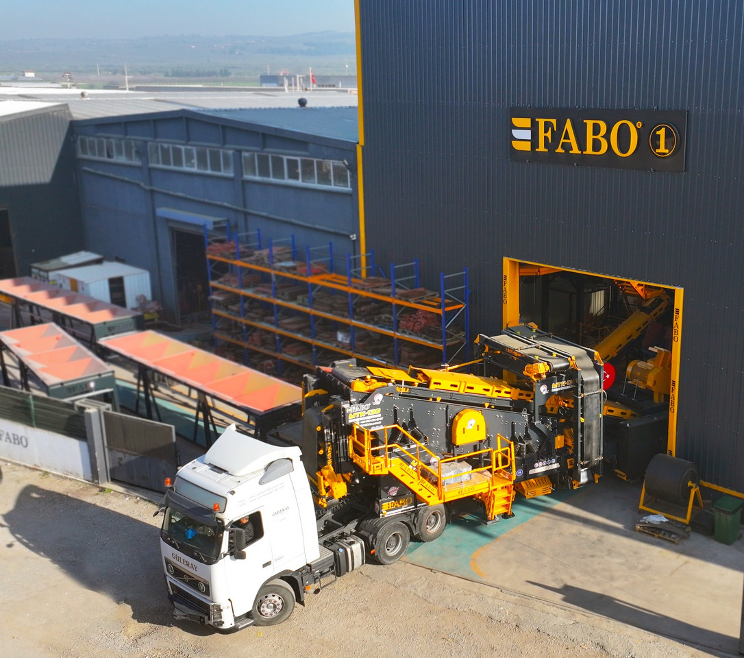 FABO Mobile crusher - Mobilais drupinātājs: foto 4 FABO Mobile crusher - Mobilais drupinātājs: foto 4