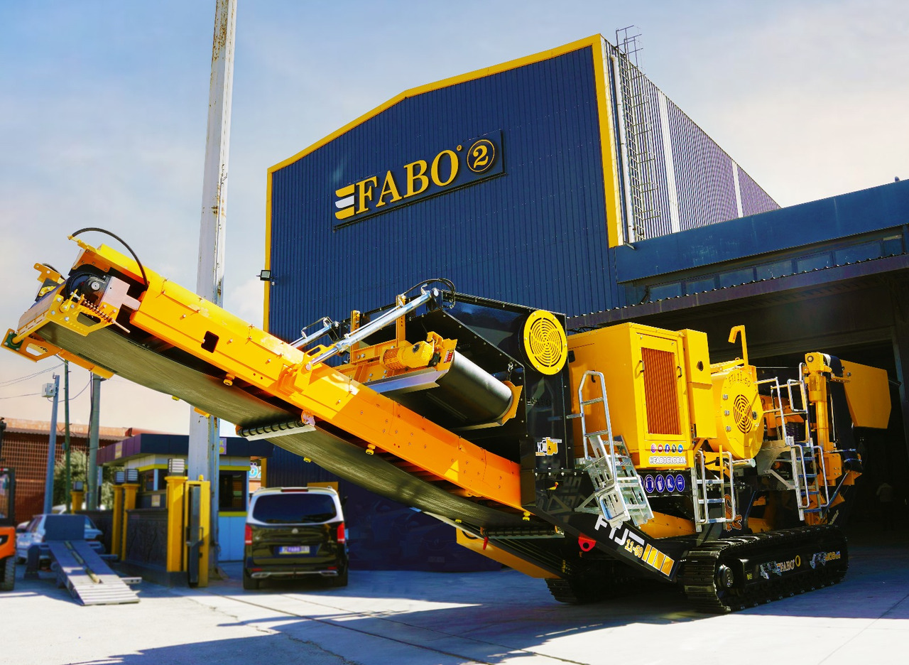 FABO Mobile crusher - Mobilais drupinātājs: foto 3 FABO Mobile crusher - Mobilais drupinātājs: foto 3
