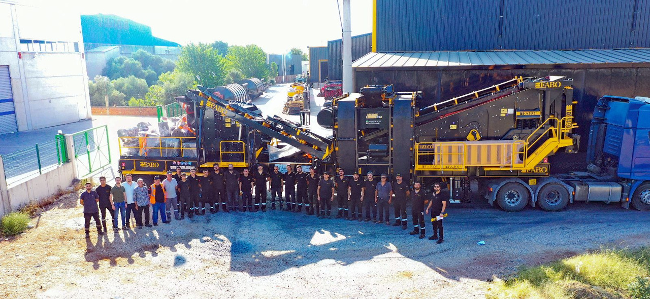 FABO Mobile crusher - Mobilais drupinātājs: foto 3 FABO Mobile crusher - Mobilais drupinātājs: foto 3