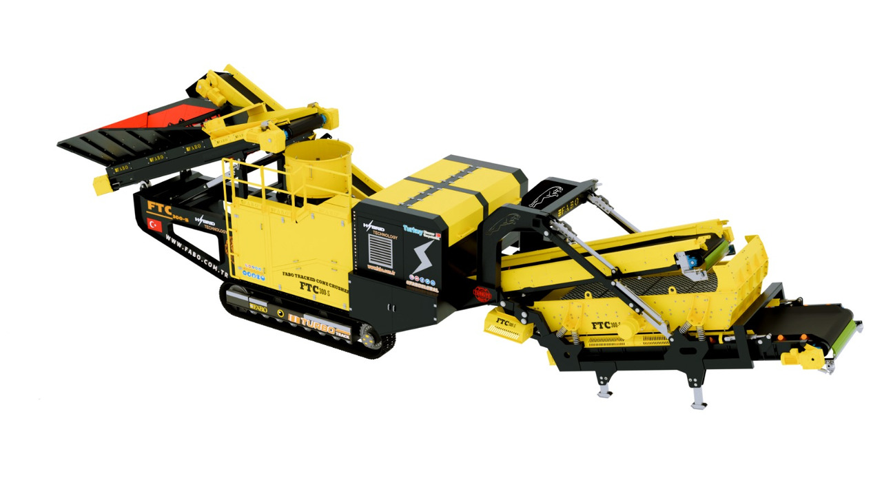 Jaunā Mobilais drupinātājs FABO Mobile crusher: foto 8
