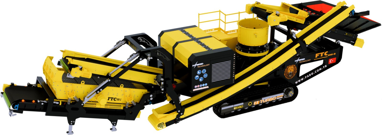 Jaunā Mobilais drupinātājs FABO Mobile crusher: foto 9