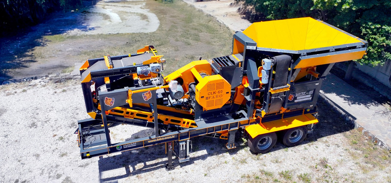 FABO Mobile crusher - Mobilais drupinātājs: foto 2 FABO Mobile crusher - Mobilais drupinātājs: foto 2