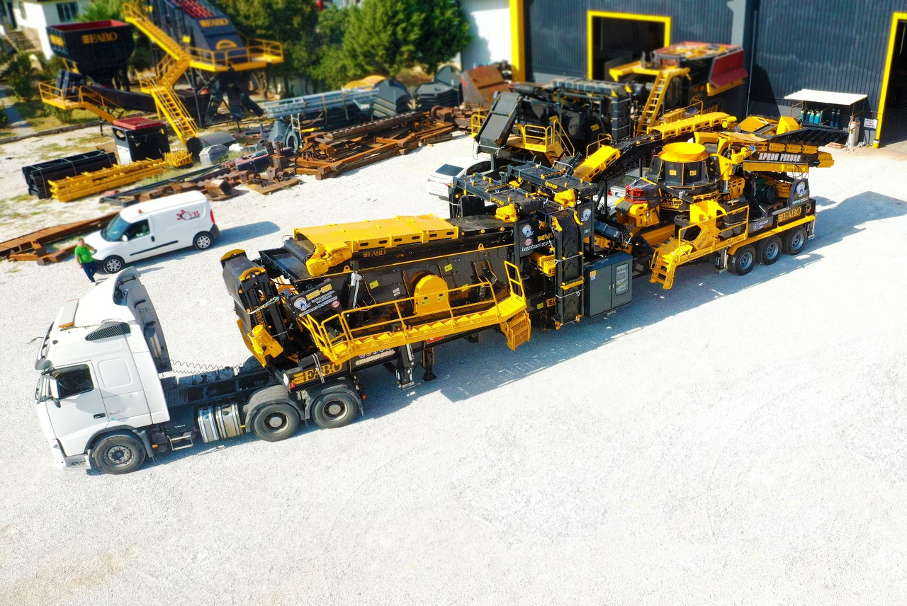 FABO Mobile crusher - Mobilais drupinātājs: foto 5 FABO Mobile crusher - Mobilais drupinātājs: foto 5