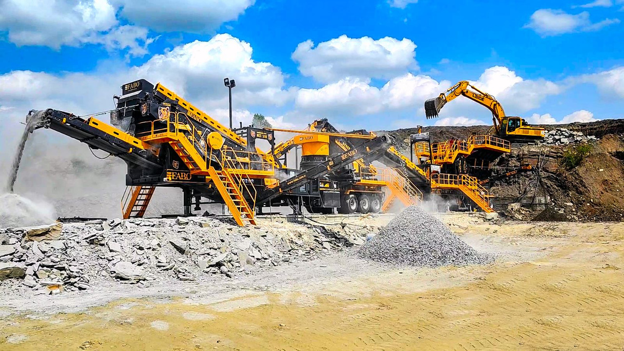 FABO Mobile crusher - Mobilais drupinātājs: foto 2 FABO Mobile crusher - Mobilais drupinātājs: foto 2