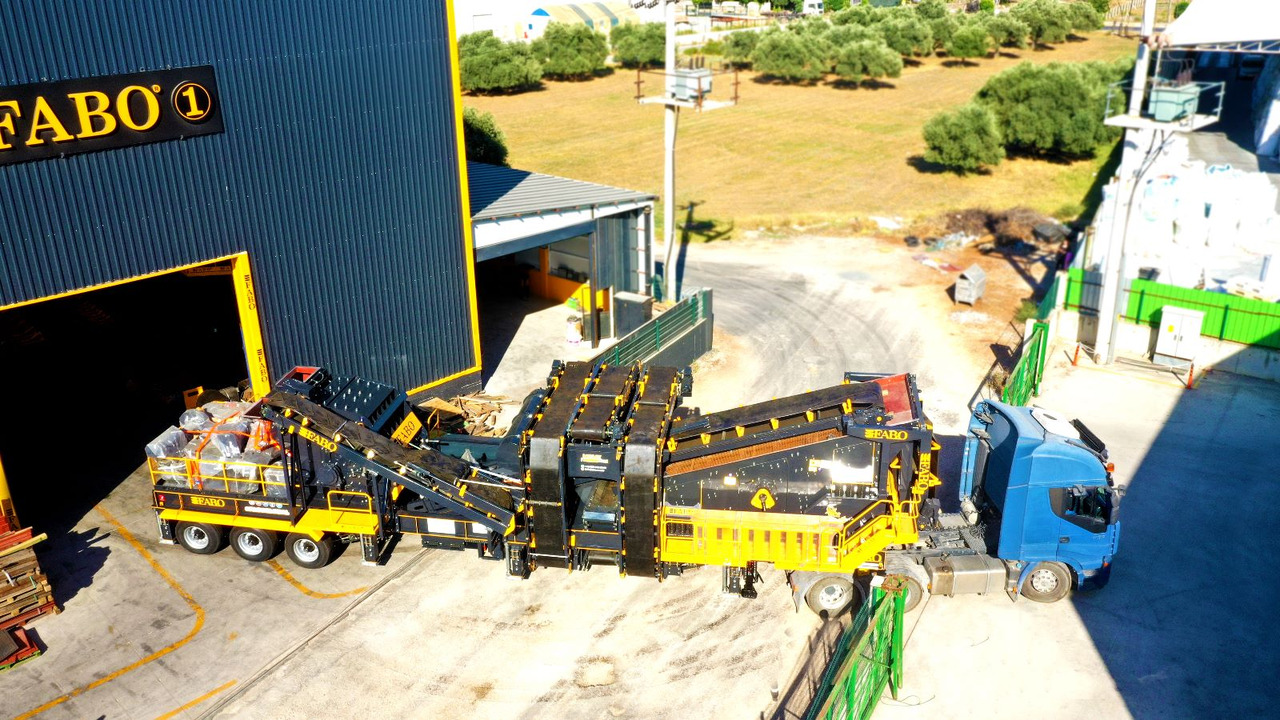 FABO Mobile crusher - Mobilais drupinātājs: foto 5 FABO Mobile crusher - Mobilais drupinātājs: foto 5