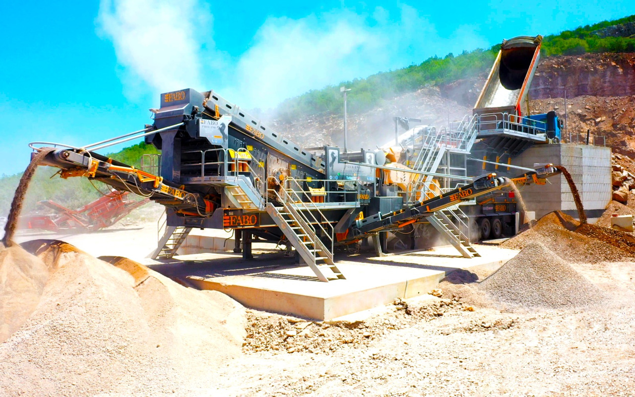 FABO Mobile crusher - Mobilais drupinātājs: foto 2 FABO Mobile crusher - Mobilais drupinātājs: foto 2