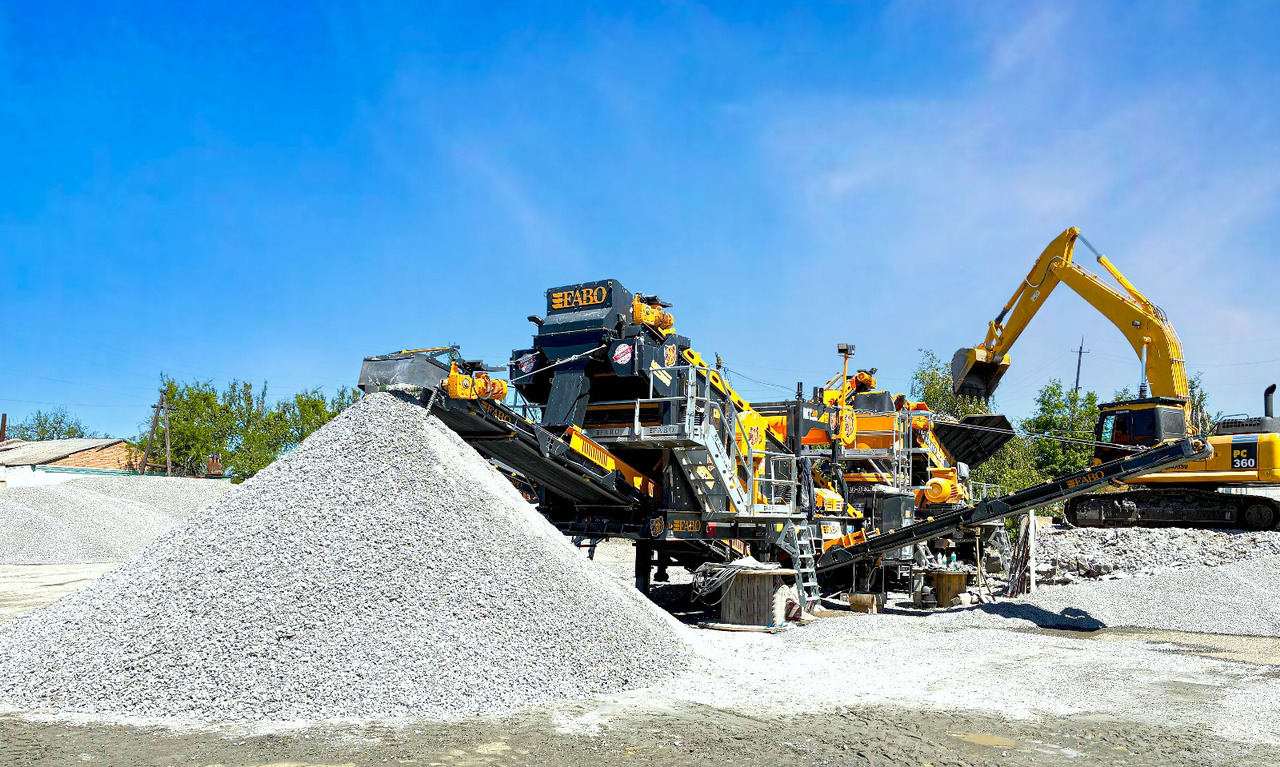 FABO Mobile crusher - Mobilais drupinātājs: foto 3 FABO Mobile crusher - Mobilais drupinātājs: foto 3