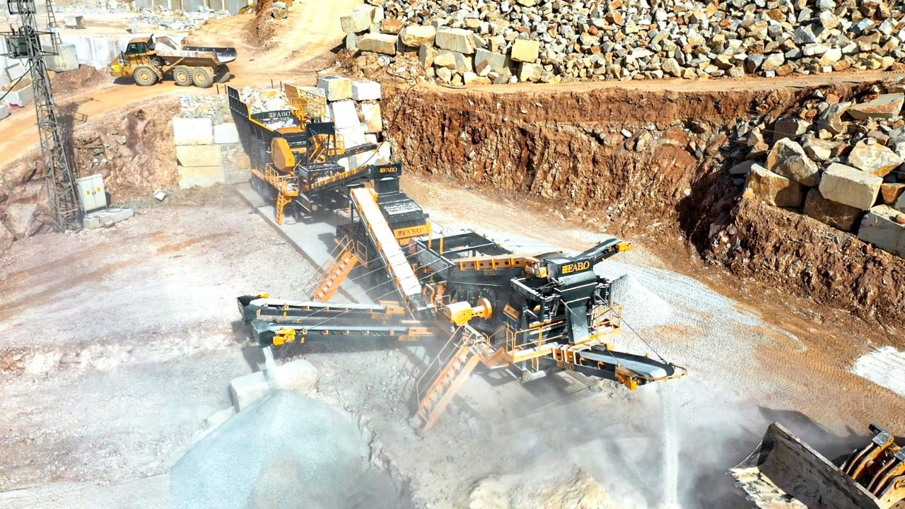FABO Mobile crusher - Mobilais drupinātājs: foto 4 FABO Mobile crusher - Mobilais drupinātājs: foto 4
