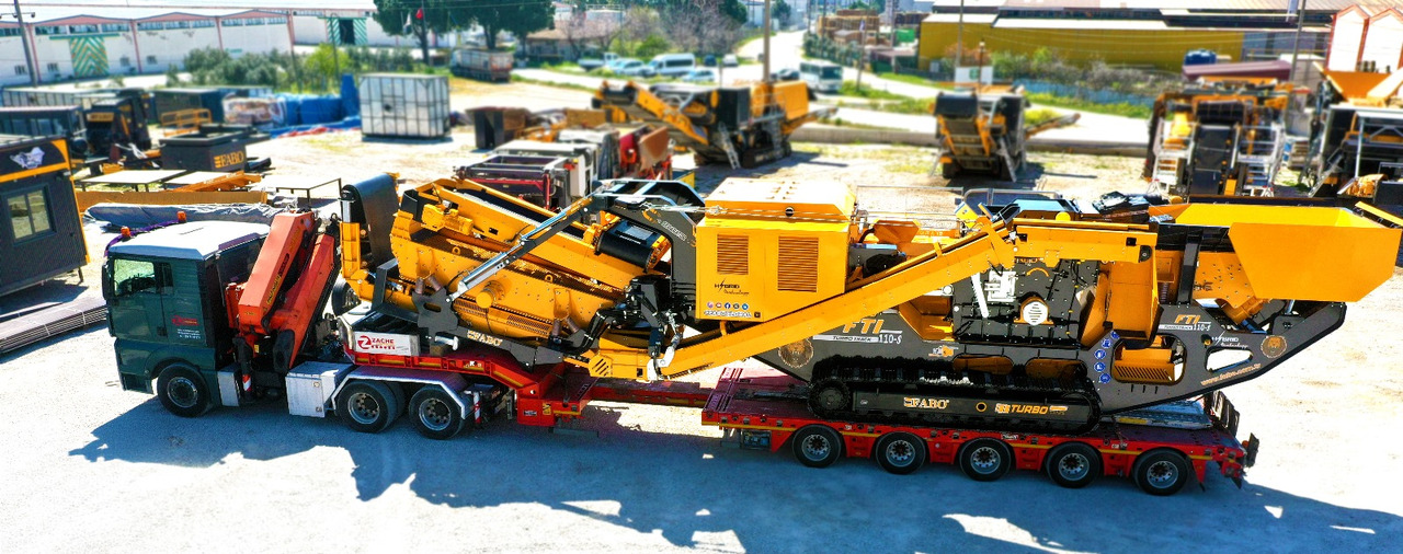 FABO Mobile crusher - Mobilais drupinātājs: foto 5 FABO Mobile crusher - Mobilais drupinātājs: foto 5
