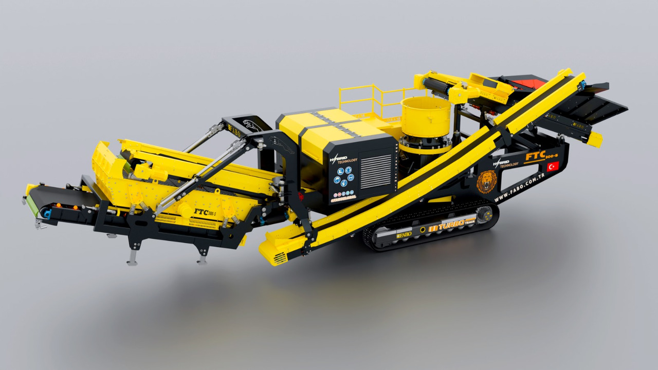 FABO Mobile crusher - Mobilais drupinātājs: foto 3 FABO Mobile crusher - Mobilais drupinātājs: foto 3