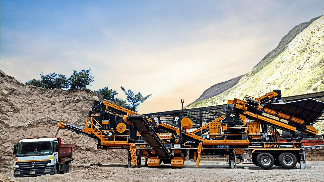 FABO Mobile crusher - Mobilais drupinātājs: foto 4 FABO Mobile crusher - Mobilais drupinātājs: foto 4