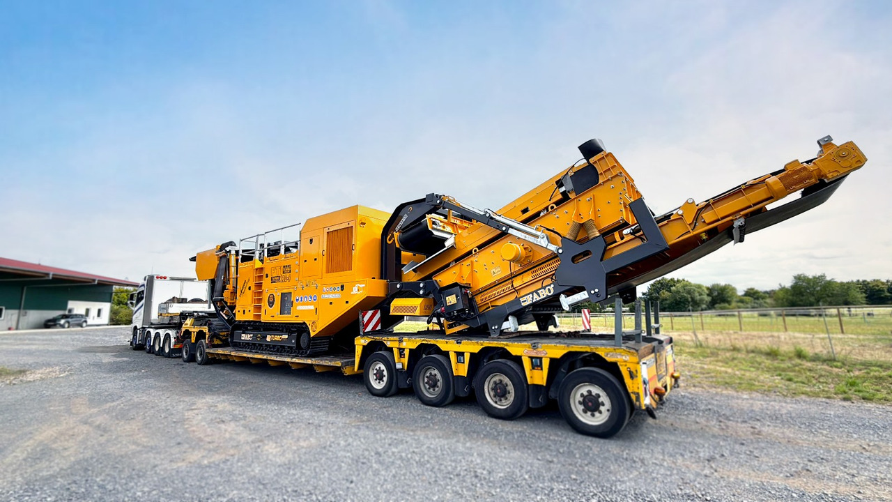 FABO Mobile crusher - Mobilais drupinātājs: foto 1 FABO Mobile crusher - Mobilais drupinātājs: foto 1