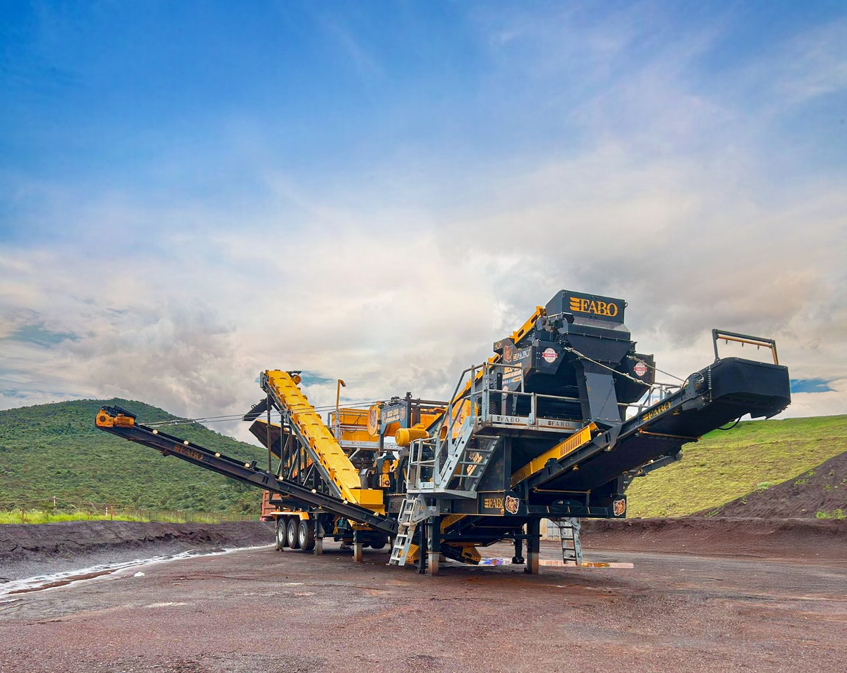 FABO Mobile crusher - Mobilais drupinātājs: foto 4 FABO Mobile crusher - Mobilais drupinātājs: foto 4