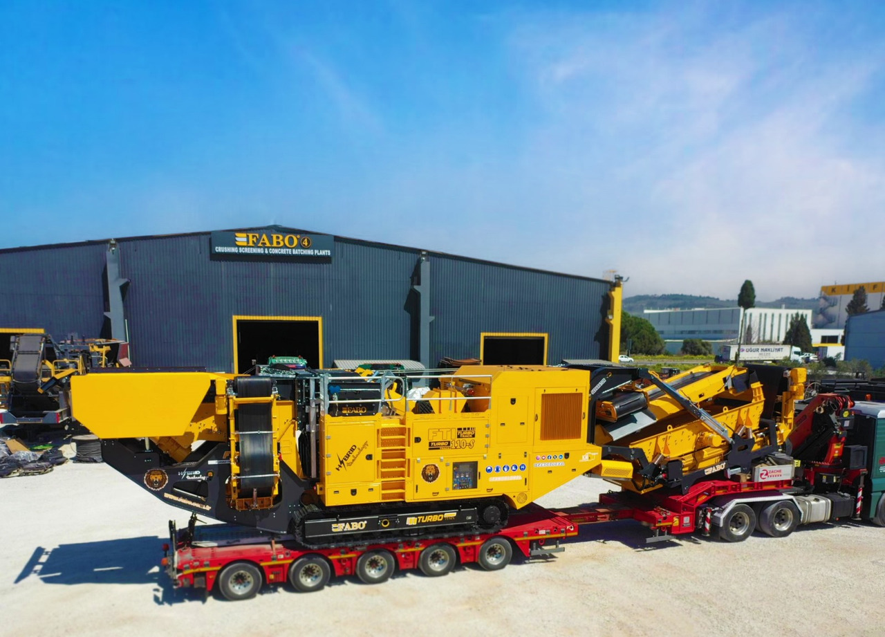 FABO Mobile crusher - Mobilais drupinātājs: foto 2 FABO Mobile crusher - Mobilais drupinātājs: foto 2
