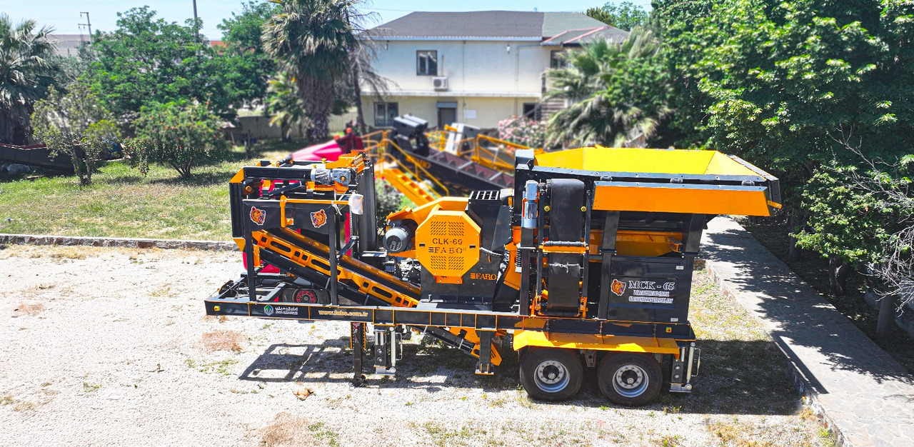 FABO Mobile crusher - Mobilais drupinātājs: foto 4 FABO Mobile crusher - Mobilais drupinātājs: foto 4