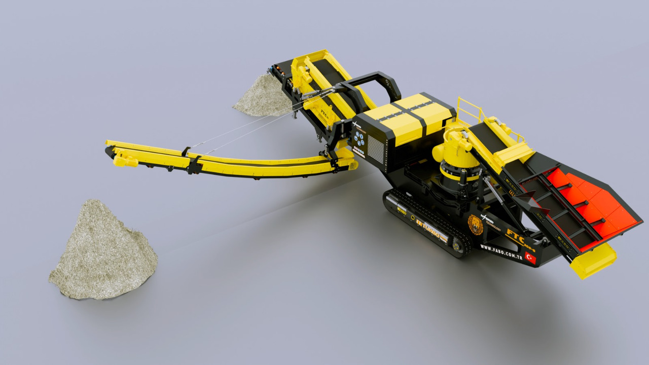 FABO Mobile crusher - Mobilais drupinātājs: foto 2 FABO Mobile crusher - Mobilais drupinātājs: foto 2