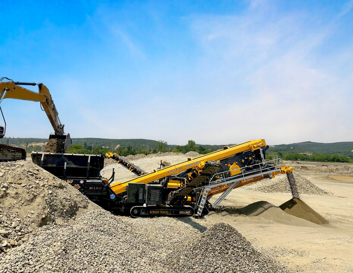 FABO Mobile crusher - Mobilais drupinātājs: foto 4 FABO Mobile crusher - Mobilais drupinātājs: foto 4