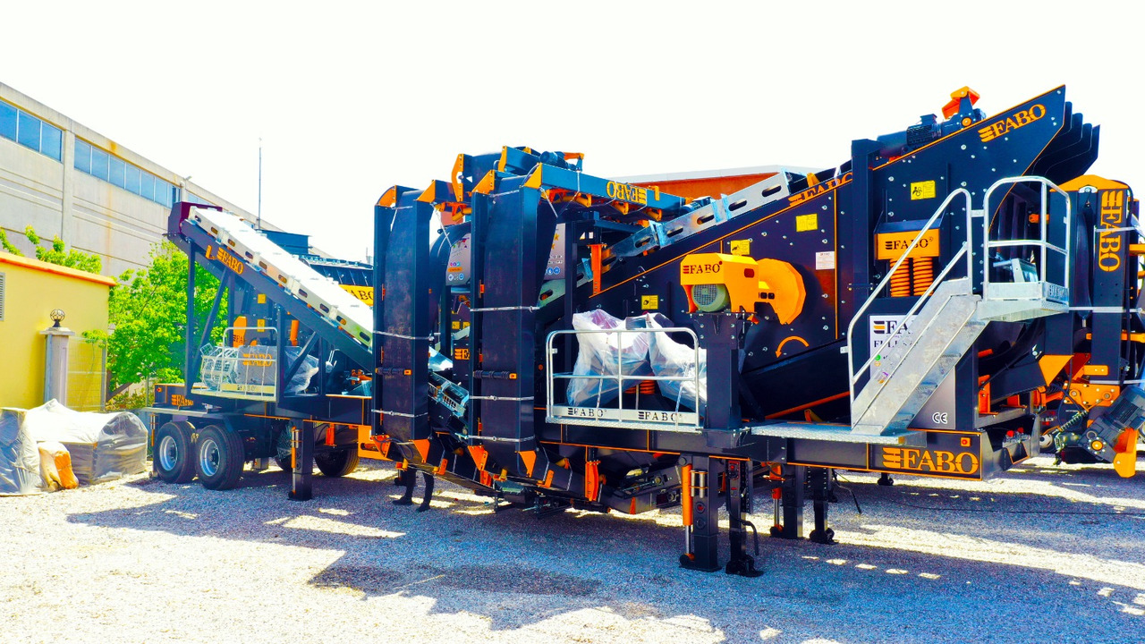 Jaunā Mobilais drupinātājs FABO Mobile crusher: foto 5