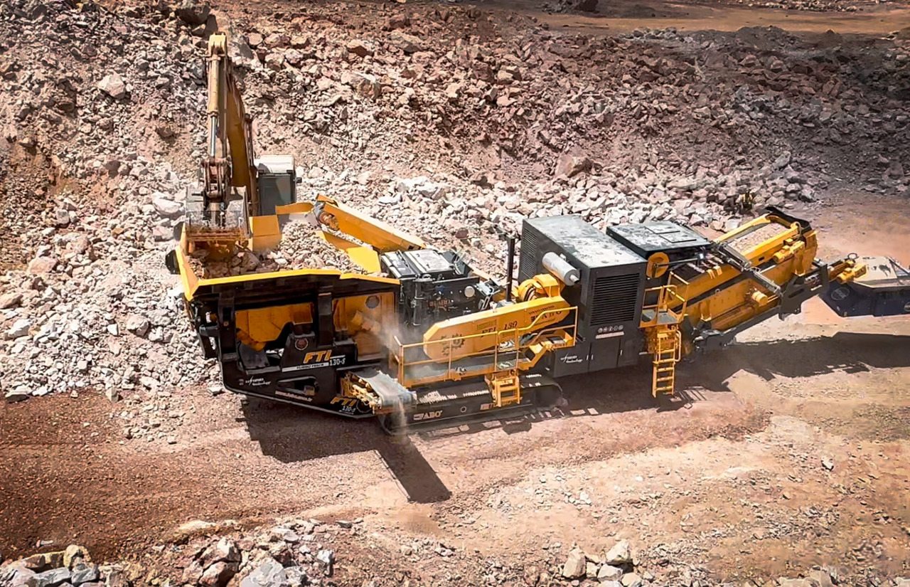 FABO Mobile crusher - Mobilais drupinātājs: foto 3 FABO Mobile crusher - Mobilais drupinātājs: foto 3