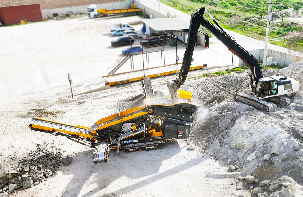 FABO Mobile crusher - Mobilais drupinātājs: foto 5 FABO Mobile crusher - Mobilais drupinātājs: foto 5