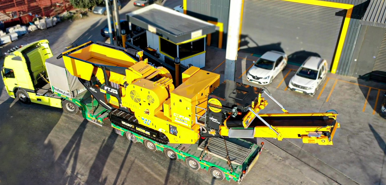 FABO Mobile crusher - Mobilais drupinātājs: foto 5 FABO Mobile crusher - Mobilais drupinātājs: foto 5